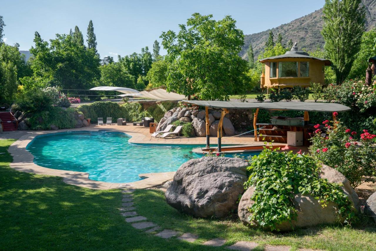 Cascada Lodge Cajon Del Maipo San José de Maipo Exterior foto